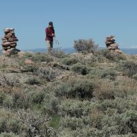Friend Chase as third cairn